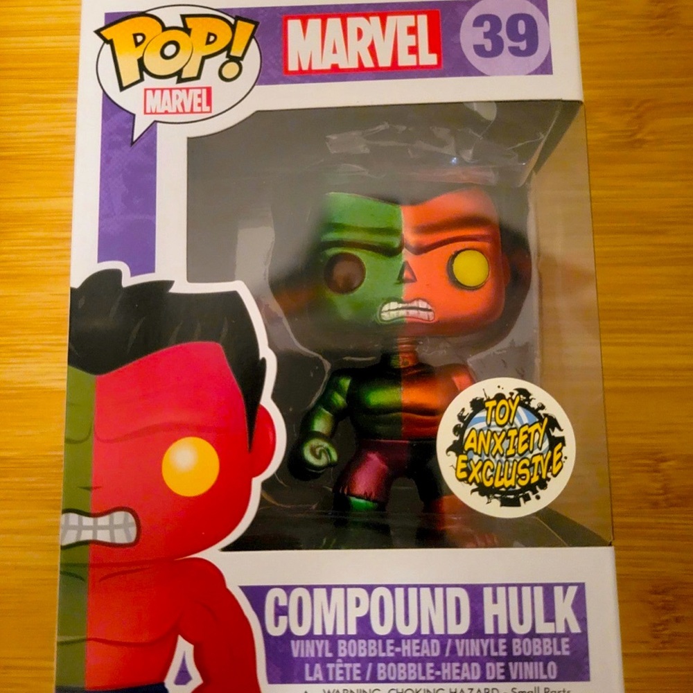 Marvel Compound Hulk Funkos Pop